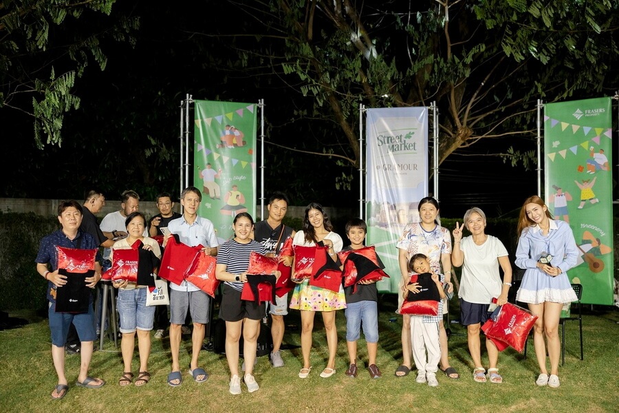 “เฟรเซอร์ส พร็อพเพอร์ตี้” ประเทศไทย สร้างคอมมูนิตี้แห่งความสุขที่ยั่งยืน จัดงาน “STREET MARKET” ชวนลูกบ้านสัมผัสไลฟ์สไตล์มาร์เก็ตสุดชิค เติมเต็มความสุข เชื่อมต่อทุกเจเนอเรชั่น