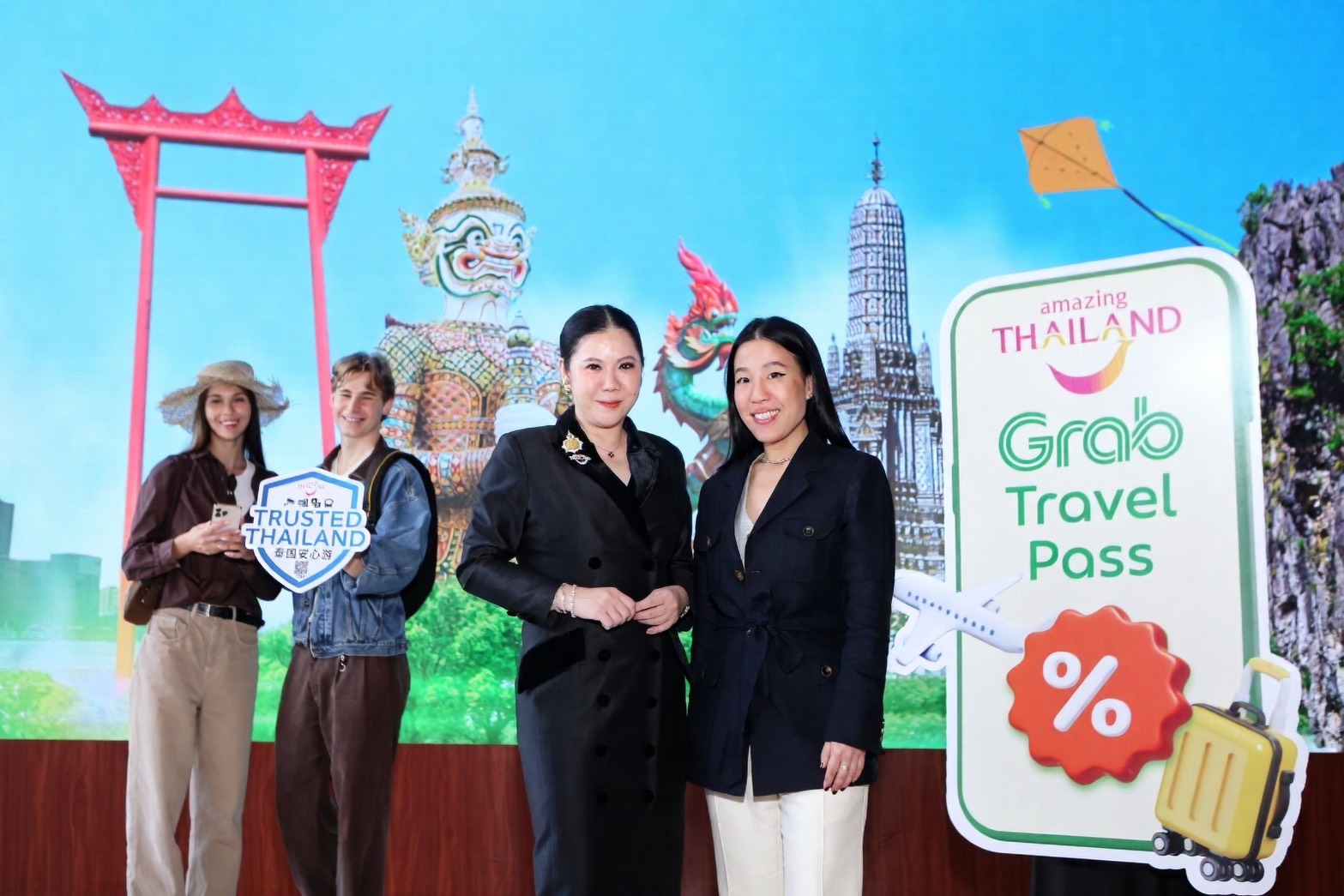 “แกร็บ” แท็กทีม “ททท.” ส่งแพ็กเกจ Amazing Thailand Grab Travel Pass รุกตลาดนักท่องเที่ยวต่างชาติ