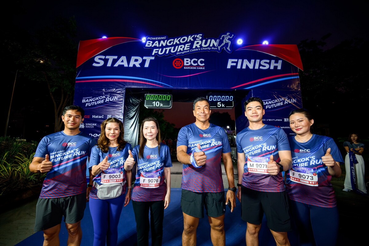“บางกอกเคเบิ้ล” จัดงานวิ่งเพื่อพลังงานสะอาด “Powering Bangkok’s Future Run 2026” ส่งต่อรายได้สนับสนุนโซลาร์ให้โรงเรียน พร้อมส่งมอบลานยืดเหยียดให้ กทม.