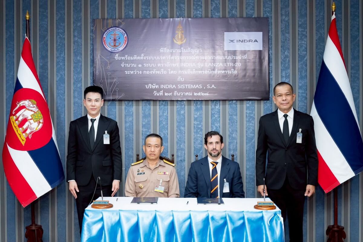 “NCL” ผนึกยักษ์ใหญ่สเปนคว้างานกองทัพเรือไทย 122 ล้าน ชี้ปมภูมิรัฐศาสตร์ดันธุรกิจป้องกันประเทศแนวโน้มเติบโตสูง