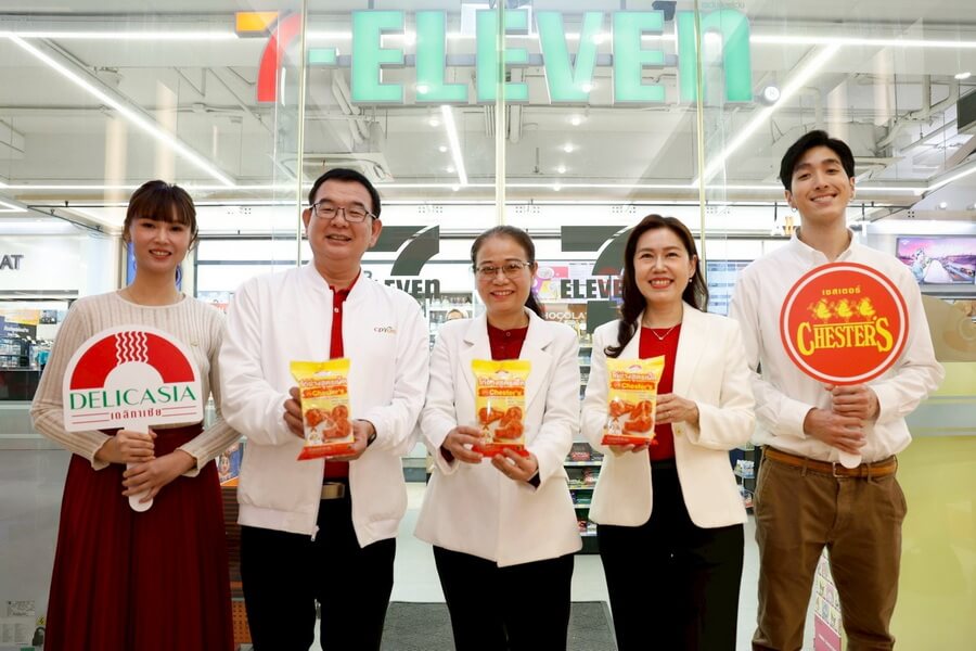 “ซีพีแรม” จับมือ “เชสเตอร์” รุกตลาดอาหารพร้อมทาน ดันเมนูใหม่ “Delicasia x Chester’s ไก่ย่างสูตรเผ็ด” ลง 7-Eleven ทั่วประเทศ เอาใจสายแซ่บซี๊ด!
