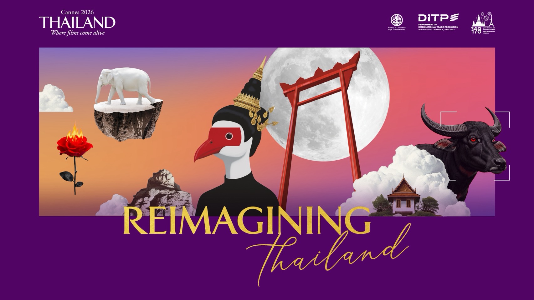 “กรมส่งเสริมการค้าระหว่างประเทศ” นำทัพไทย ประกาศวิสัยทัศน์ “Reimagining Thailand” ในงาน Thai Night Cannes 2026 ชูจุดแข็งอุตสาหกรรมสร้างสรรค์ไทย จากแหล่งถ่ายทำระดับโลก สู่พันธมิตรคอนเทนต์แห่งอนาคต
