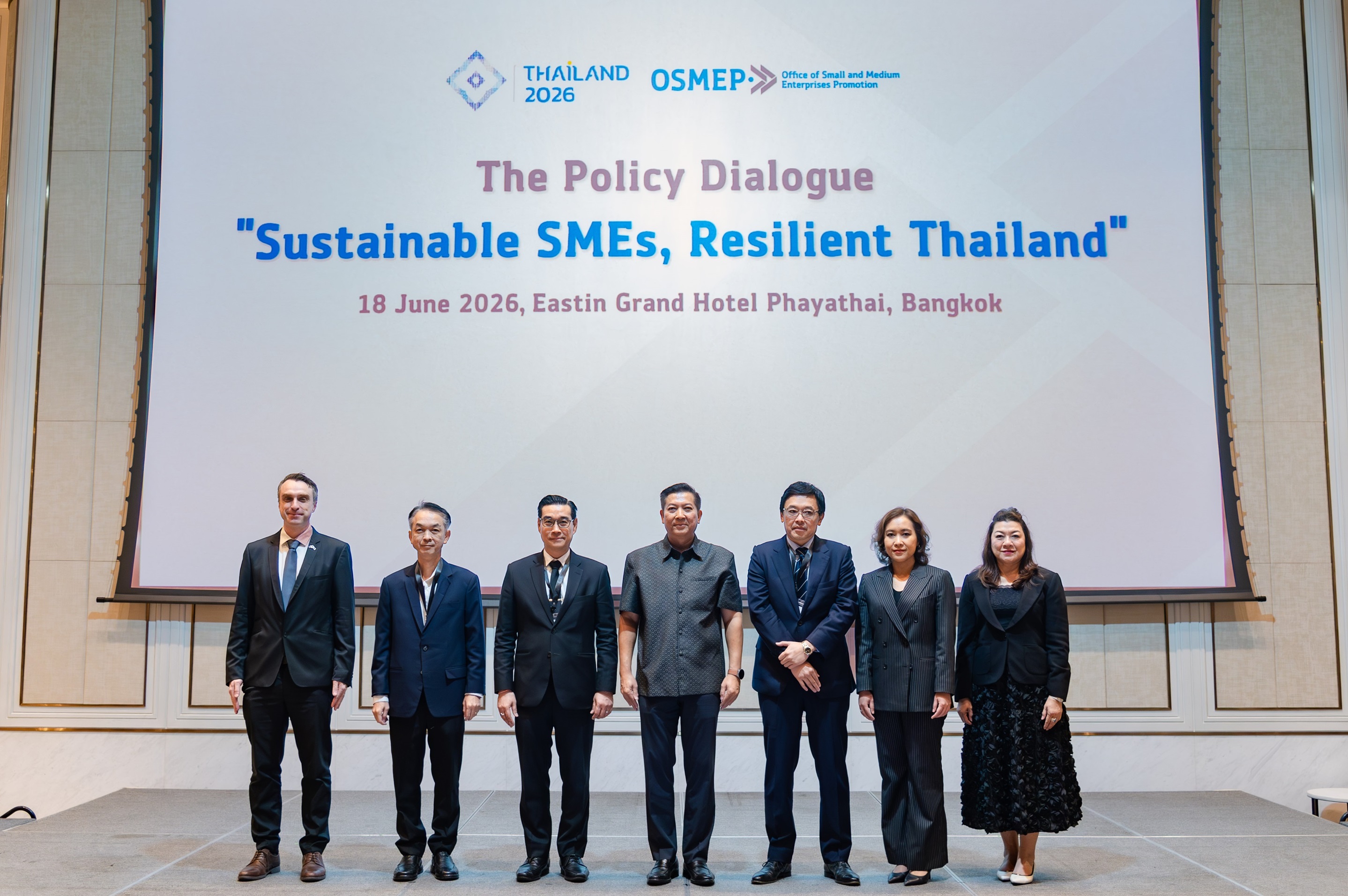 “สสว.” ประสานความร่วมมือ World Bank - UN ESCAP - OECD - ADB ยกระดับความแกร่งวิสาหกิจไทย จัดเสวนาใหญ่ “Sustainable SMEs, Resilient Thailand” รับมหกรรมระดับโลก IMF-World Bank 2026 พร้อมยกร่างแผนส่งเสริมฯ ฉบับที่ 6
