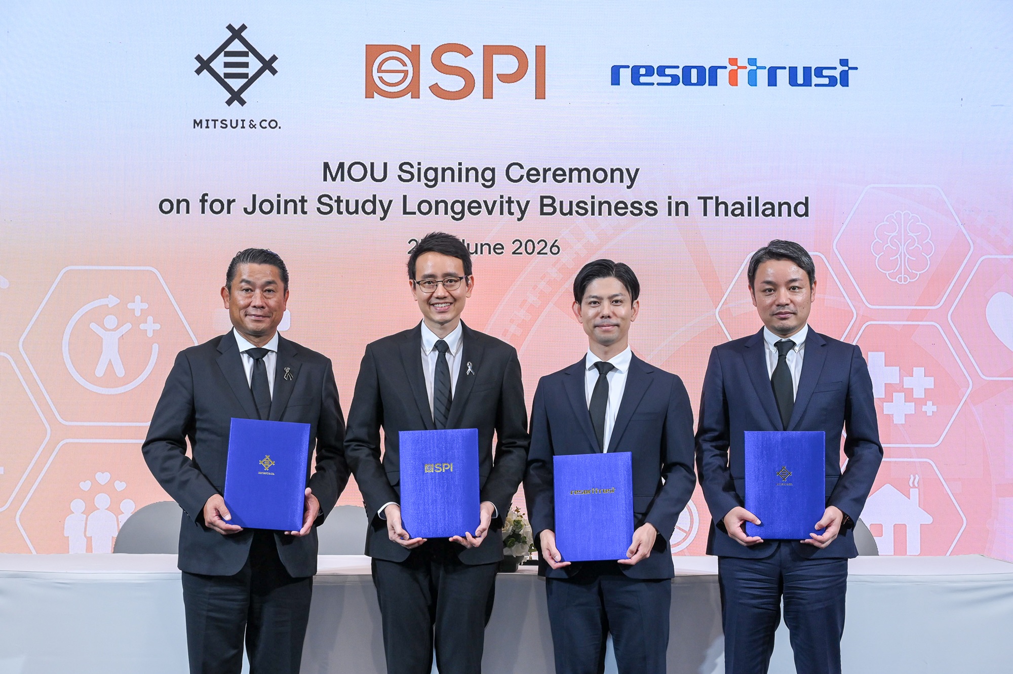 “SPI – Resorttrust – Mitsui” เตรียมบุกตลาดผลิตภัณฑ์เสริมอาหาร – ที่อยู่อาศัยผู้สูงอายุ ตอบรับเมกะเทรนด์สังคมสูงวัย