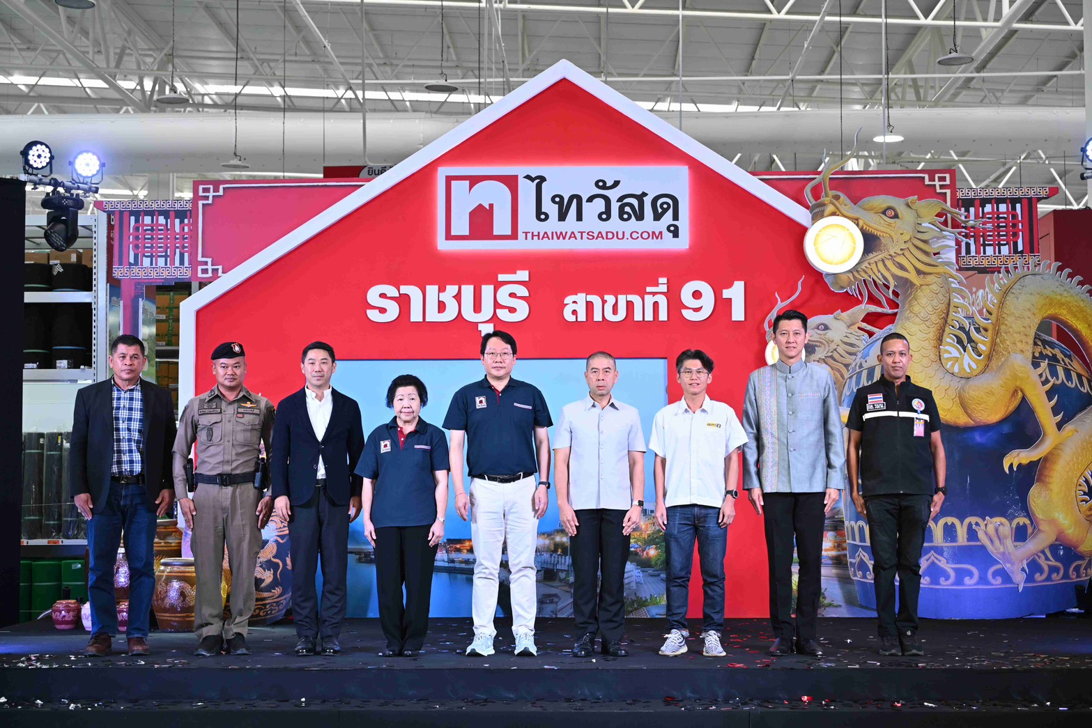 เปิดตัว “ไทวัสดุ สาขาราชบุรี” สาขา 91 ของไทย ปักหมุดจังหวัดยุทธศาสตร์ภาคตะวันตก ดีมานด์อสังหาฯ และโครงการพัฒนาเมือง