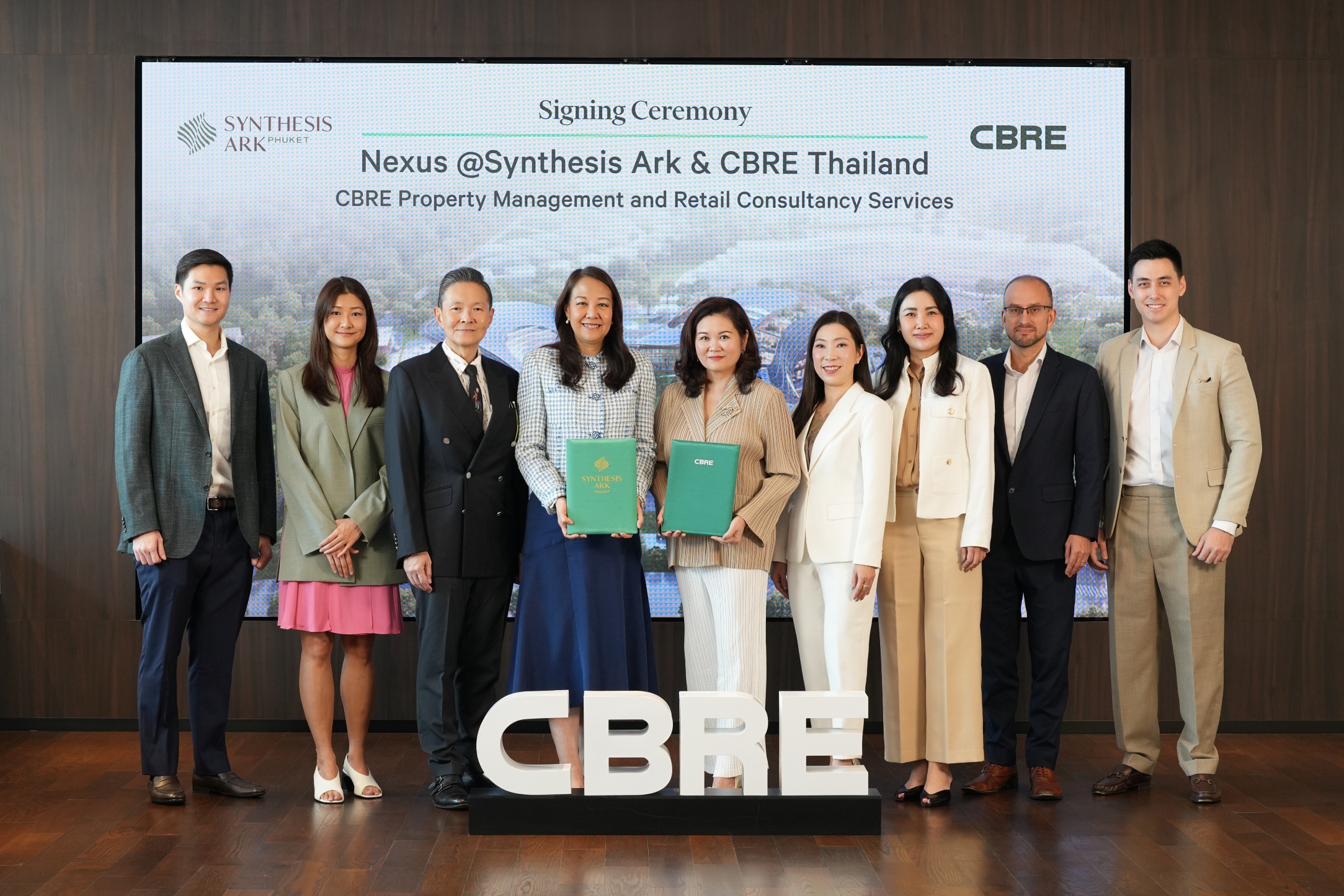 “CBRE ประเทศไทย” ได้รับการแต่งตั้งเป็นที่ปรึกษาด้านการบริหารจัดการอาคารเชิงปฏิบัติการและการพัฒนาโครงการค้าปลีกสำหรับโครงการ NEXUS ซึ่งเป็นส่วนหนึ่งของโครงการ Synthesis Ark Phuket มูลค่า 50,000 ล้านบาท