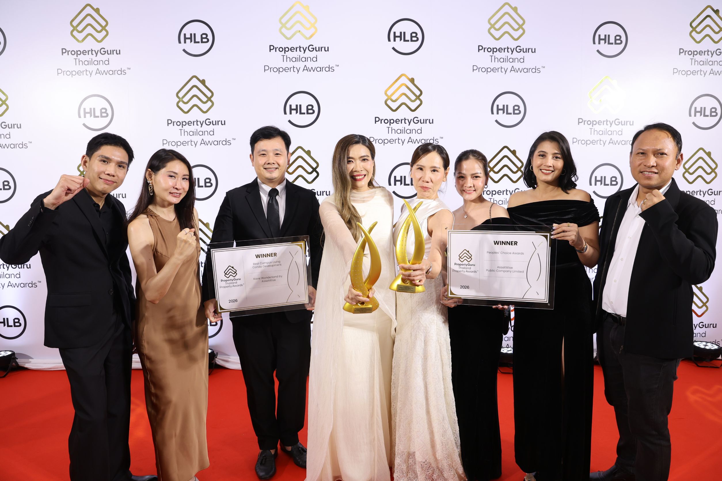 “AssetWise” คว้า 2 รางวัล จากเวที “PropertyGuru Thailand Property Awards 2026” Best Campus Living Condo และแบรนด์อสังหาฯ ที่ครองใจลูกค้าและนักลงทุน