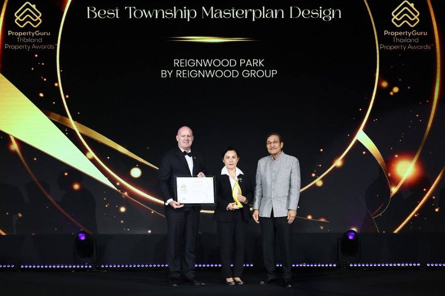 “เรนวูด ปาร์ค” คว้ารางวัล “Best Township Masterplan Design” จาก “PropertyGuru Thailand Property Awards”