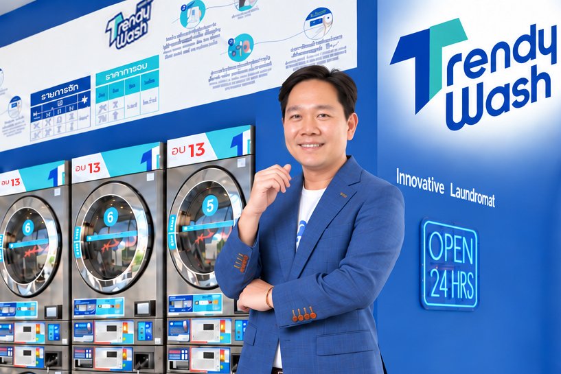 “Trendy Wash” เปิดมุมคิดเจ้าของแฟรนไชส์ร้านสะดวกซัก จาก “ลูกค้า” สู่ “เจ้าของธุรกิจ” ถ่ายทอดประสบการณ์ สู่เส้นทางการลงทุนที่เติบโตอย่างต่อเนื่อง