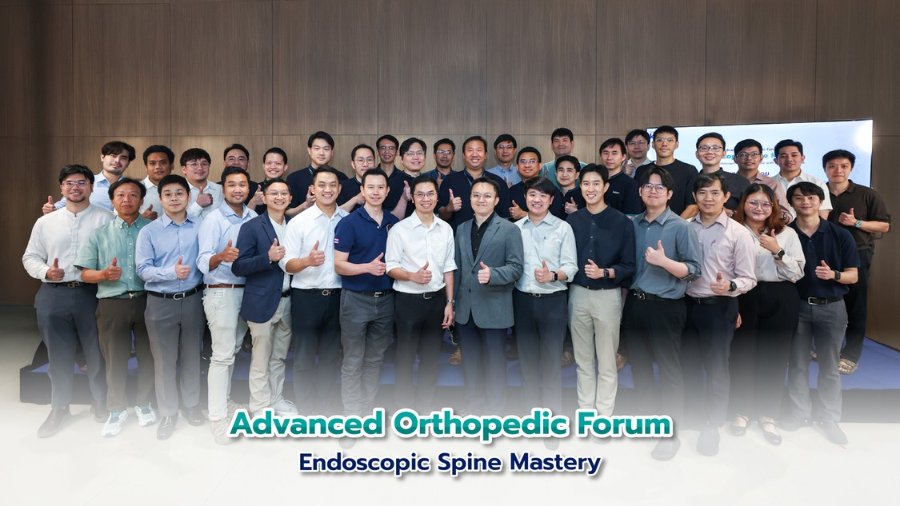 “ข้อดีมีสุข” ตอกย้ำผู้นำผ่าตัดกระดูกสันหลังซับซ้อน โชว์เคส Live Surgery ส่องกล้องแผลเล็ก ดันไทยสู่ Medical Hub แห่งเอเชีย