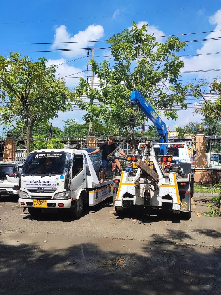 "พิพัฒน์-สิริพงศ์" มอบกรมการขนส่งทางบก เร่งฟื้นฟูช่วยเหลือประชาชนที่ประสบปัญหาน้ำท่วมในเขตกรุงเทพมหานคร ตั้งแต่วันที่ 29 กันยายน ถึงวันที่ 5 ตุลาคม 2569 ผนึกกำลังระดมรถยกรถสไลด์ 6 คัน ช่วยยกรถกว่า 153 คันเคลียร์เส้นทางจราจร