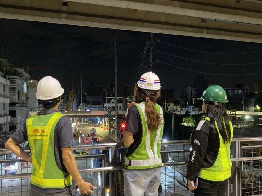 “รฟม.” ลุยตรวจ Night Audit “รถไฟฟ้าสายสีส้ม” คุมเข้มมาตรการสิ่งแวดล้อมช่วงกลางคืนตลอดสายทาง มุ่งลดผลกระทบเพื่อชาวกรุง