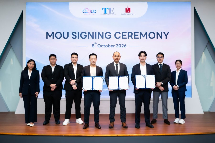 “Cloud Consultant” รุกธุรกิจพลังงานอัจฉริยะ จับมือ “Terawatt Energy” ผสานเทคโนโลยี Sigenergy ขยายตลาดโซลาร์ไทย