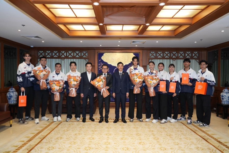 “ธอส.” ร่วมยินดีทัพนักกีฬาเทควันโดไทยสร้างผลงานในเอเชียนเกมส์ 2026