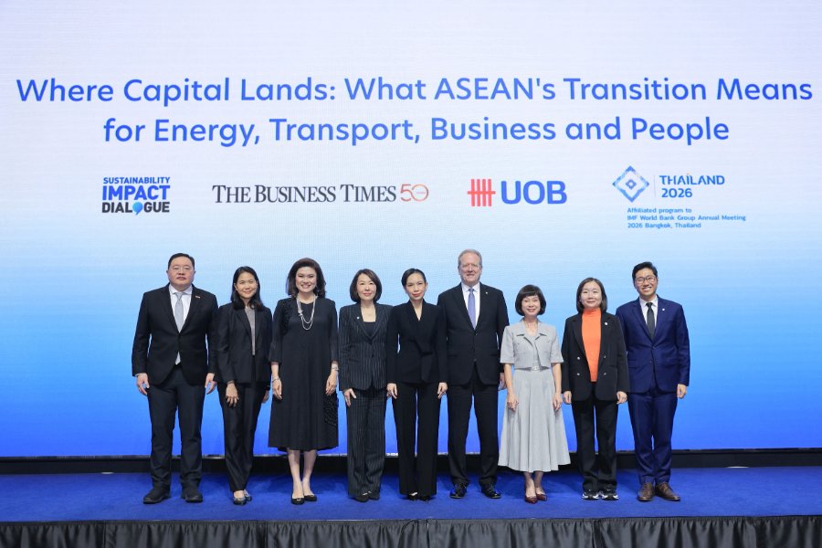 “ยูโอบี ประเทศไทย” และ “เดอะ บิสสิเนส ไทมส์” เปิดเวที Sustainability Impact Dialogue ถกบทบาทเงินทุนในการขับเคลื่อนการเปลี่ยนผ่านสู่ความยั่งยืนของอาเซียน