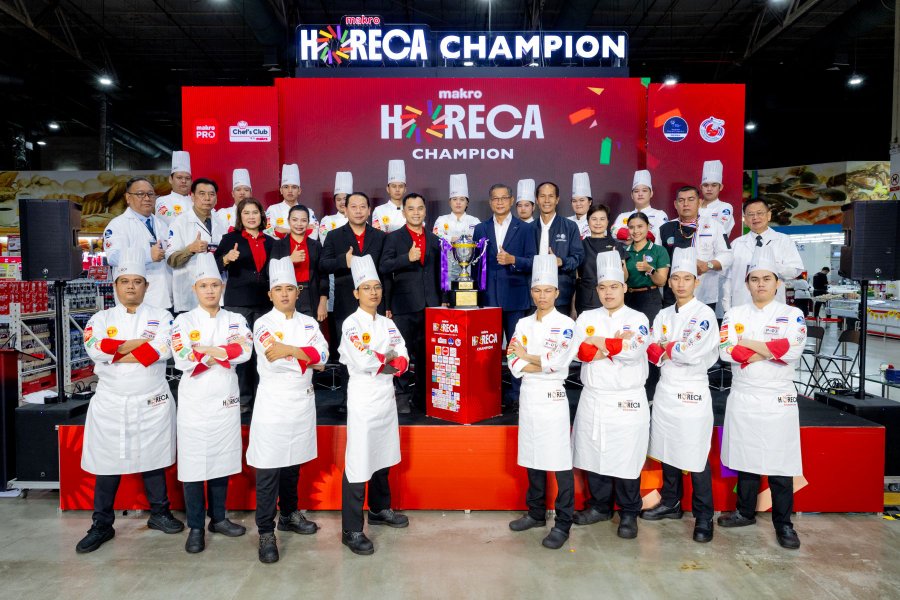 “Makro HORECA Champion 2026” หรอยแรง! จากกลาง-เหนือ-อีสาน ล่าสุดได้สุดยอดเชฟ-มิกโซโลจิสต์แดนใต้ ก่อนเตรียมเฟ้นตัวแทนโค้งสุดท้ายที่ระยอง 15-16 ต.ค. นี้