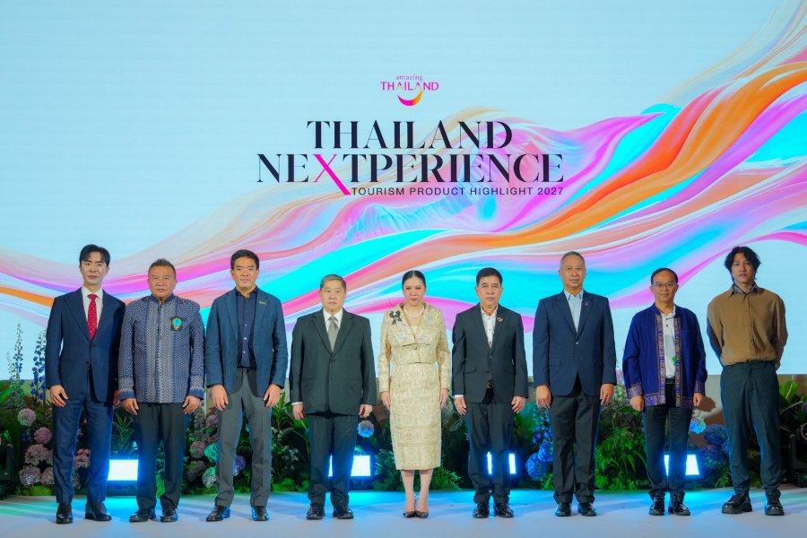 “ททท.” เปิดตัว “THAILAND NEXTPERIENCE : TOURISM PRODUCT HIGHLIGHT 2027” ชู 5 ทิศทางพัฒนาสินค้าท่องเที่ยวไทย มุ่งสู่ High-Value & Meaningful Destination