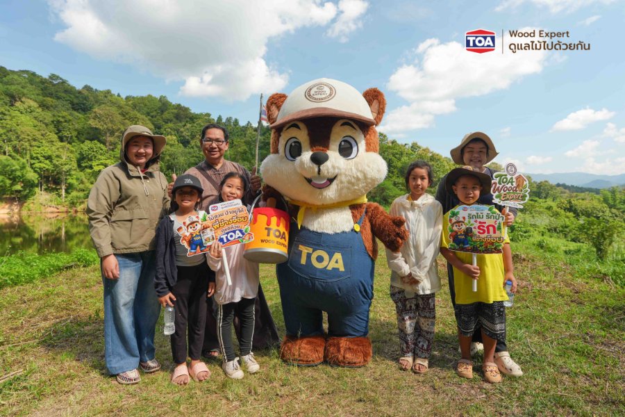 “TOA” เดินหน้าแคมเปญ “TOA Wood Expert ดูแลไม้ไปด้วยกัน” ผนึกกำลัง “มูลนิธิแม่ฟ้าหลวงฯ” และ “จุฬาฯ” ร่วมดูแลป่า พัฒนาชุมชน และส่งเสริมการเรียนรู้เยาวชน