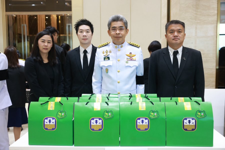 “ธ.ก.ส.” ร่วมพิธีบำเพ็ญกุศล ครบรอบ 1 ปี แห่งวันสวรรคต “สมเด็จพระนางเจ้าสิริกิติ์ พระบรมราชินีนาถ พระบรมราชชนนีพันปีหลวง”