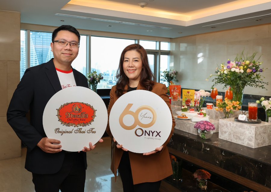 “ONYX Dining × ChaTraMue” เปิดมิติใหม่ของประสบการณ์ชาไทย ผสานเสน่ห์รสชาติอันเป็นเอกลักษณ์เข้ากับความเชี่ยวชาญด้านอาหารและบริการ ยกระดับ Thai Tea Experience สู่ Destination Dining
