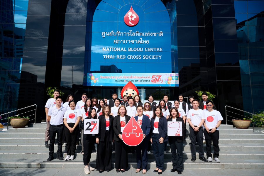 “โออิชิ” สานต่อพลังแห่งการ “ให้” ชวนผู้บริหารและพนักงาน “ให้” โลหิต “ให้” ชีวิต กับโออิชิ 27 ปี
