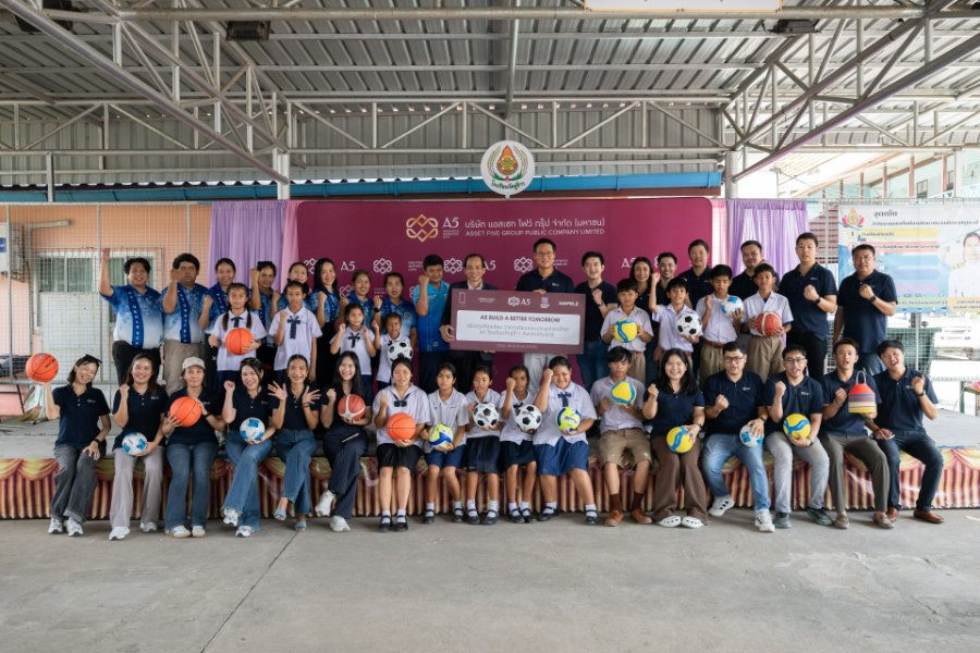 “A5” รวมพลังพันธมิตร ฟื้นฟูโรงเรียนหลังน้ำท่วม คืนพื้นที่เรียนรู้ สร้างโอกาสอนาคตเด็กไทย