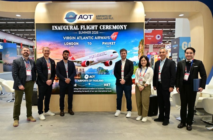 “AOT” ร่วมงาน Routes World 2026 เดินหน้าเจรจาธุรกิจกว่า 50 พันธมิตรการบิน