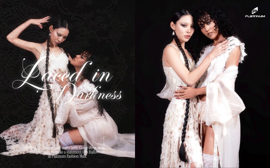“แพลทินัม แฟชั่น มอลล์” ต้อนรับเทศกาล Halloween ชวนอัปลุค ในธีม “LACED IN DARKNESS” ปลุกเสน่ห์สายดาร์ก