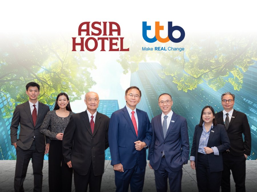 “ASIA” จับมือ “TTB” หนุนสินเชื่อ ลุย Green Hotel ยกระดับโรงแรมสู่ธุรกิจยั่งยืน