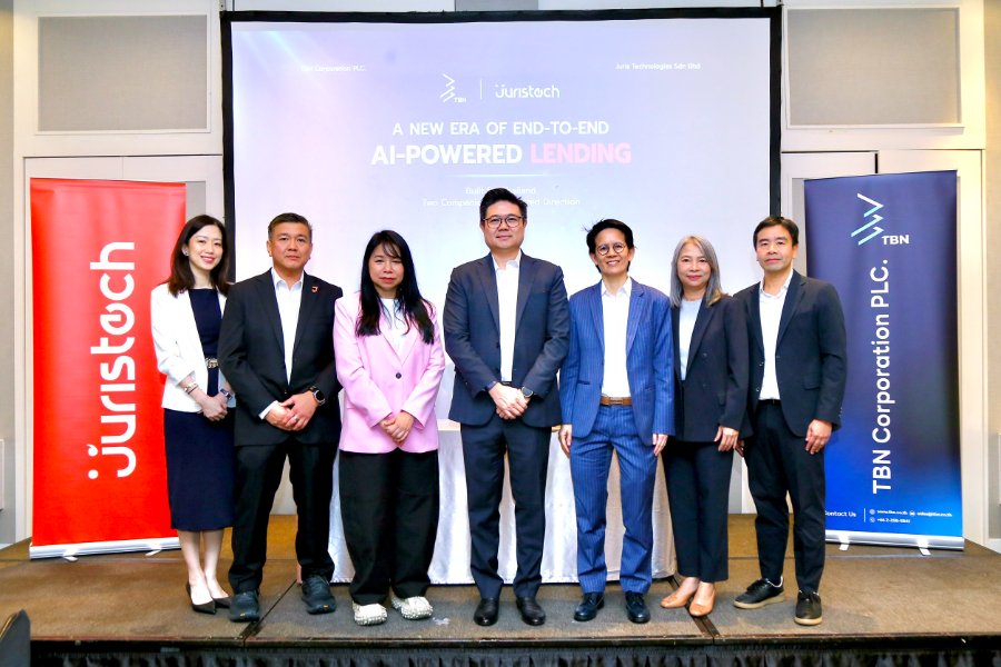 “TBN” ผนึก “JurisTech” นำ AI พลิกโฉมระบบสินเชื่อดิจิทัล ครอบคลุมการยื่นกู้ถึงการติดตามหนี้ครบวงจร