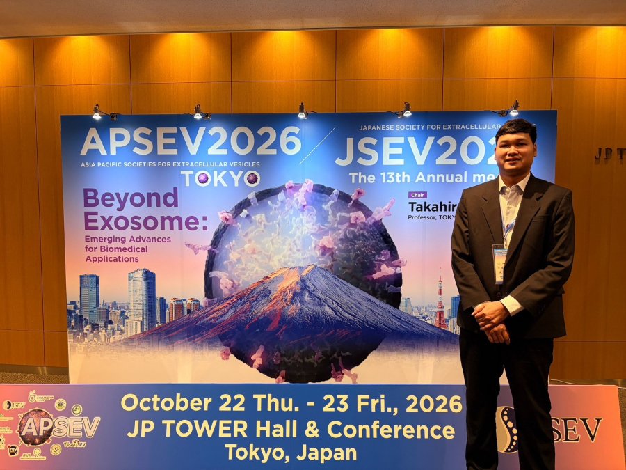 “เมดีซ” วิจัยและพัฒนา นำเสนอผลงานวิจัย Exosomes บนเวที APSEV 2026 ณ กรุงโตเกียว