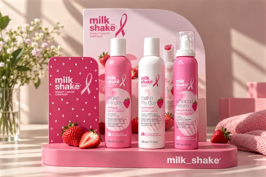 “แอดวานซ์คาเบลโล่” เปลี่ยนการดูแลเส้นผมเป็นพลังบวกเพื่อสังคม จากแคมเปญ milk_shake® GO PINK – Make My Day Strawberry Limited Edition ร่วมสร้างความตระหนักรู้เกี่ยวกับมะเร็งเต้านม