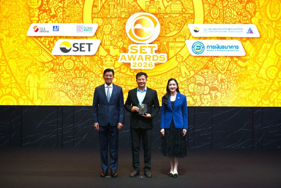 “ETC” โชว์ศักยภาพแกร่ง! คว้ารางวัลเกียรติยศ “Company Performance Awards” เวที SET Awards 2026 พ่วง CGR ระดับ 5 ดาว “ดีเลิศ” ต่อเนื่องเป็นปีที่ 6 ตอกย้ำผู้นำโรงไฟฟ้าพลังงานขยะที่เติบโตอย่างยั่งยืน